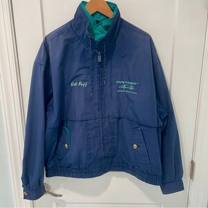 VNTG Gear Sports Bill Buff Driving Dynamics Car Racing Blue Waterproof Jacket XL